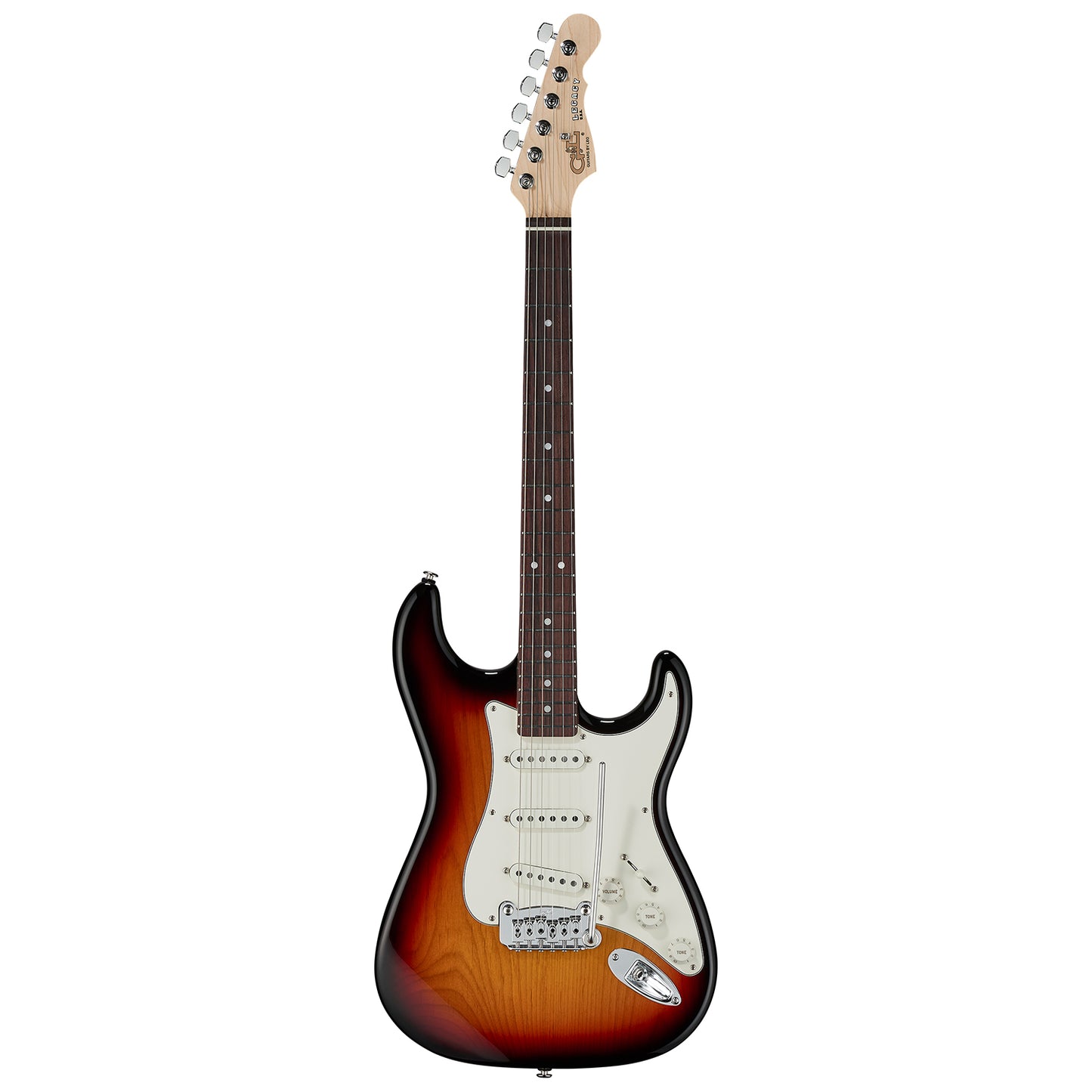 G&L Fullerton Deluxe Legacy FDLGY-3TS-CR
